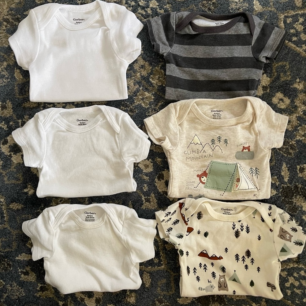 Short Sleeved Onesie Bundle